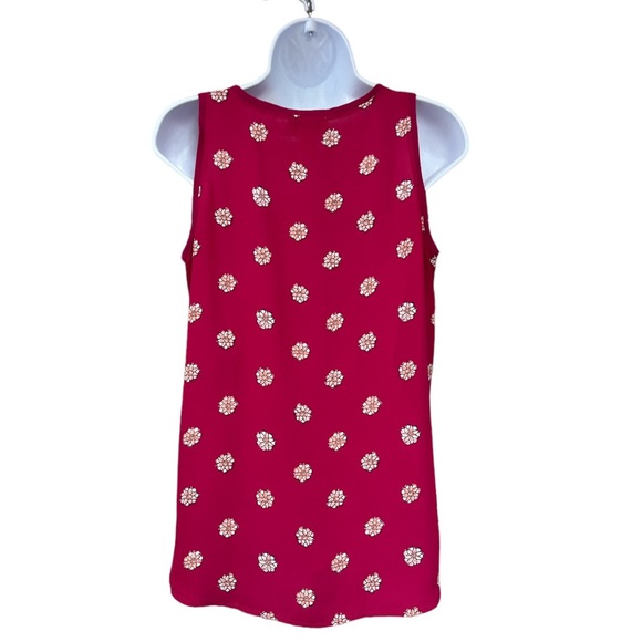 SzS Loft Floral Prink Sleeveless Blouse - Picture 5 of 6